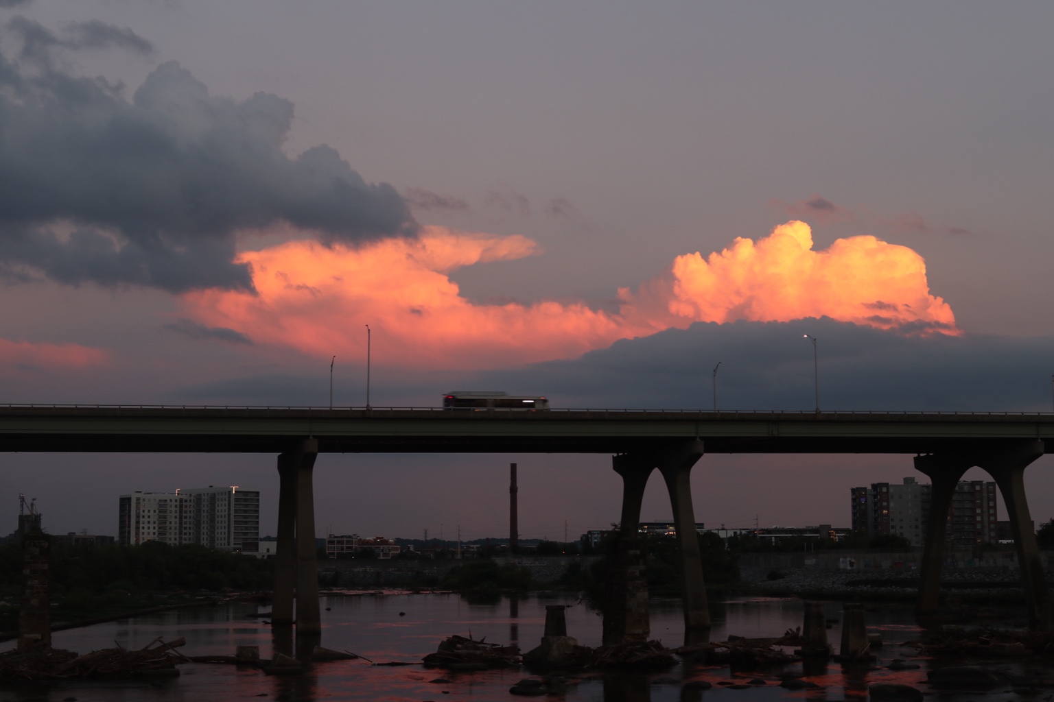 Richmond sunset bridge photography
